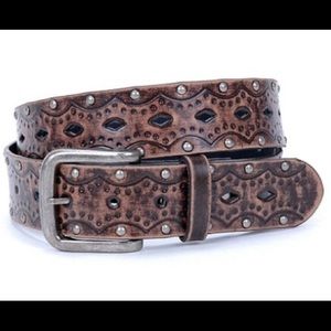 Brown Leather Belt